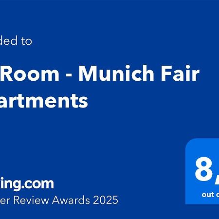 Myroom - Munich Fair Apartments 外观 照片
